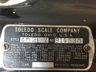 Toledo Scale
