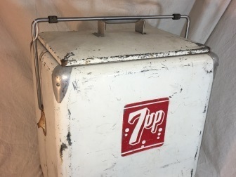 Vintage 1950's 7-UP cooler